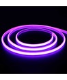 5 m.vanntett Lilla Neon COB LED strip - 230V, IP67, 288 LED, 11,5W/m, kan kuttes hver 10cm