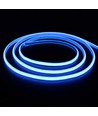 5 m.vanntett Lyseblå Neon COB LED strip - 230V, IP67, 288 LED, 11,5W/m, kan kuttes hver 10cm