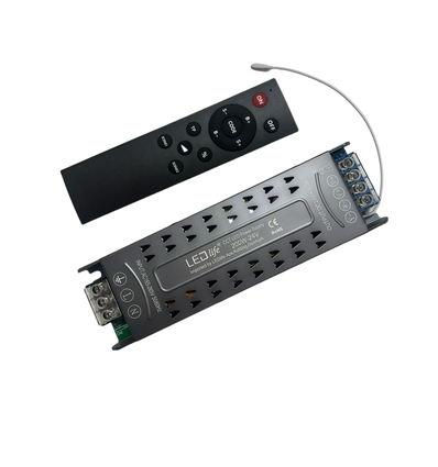 200W / 24V DC CCT strømforsyning - 8.33A, IP20 innendørs, med fjernkontroll, flimmerfri