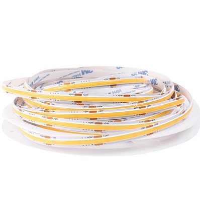 10m 6,5W/m 3000K Dot-free COB-LED strip - IP20, 320 LED per meter, 24V, COB LED