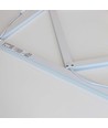 Hexagon Diamant 60x60 LED-panel, 60W - Høyde:15mm, 100lm/W, hvit kant