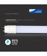 25x 120cm Samsung chip LED-rør - 18W, 5 års produsentgaranti, T8, 4000k