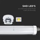 V-Tac vanntett 36W komplett LED armatur - 120 cm, 120lm/W, IP65, 230V