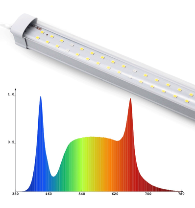 LEDlife Max-Grow 2.0 30W vekstarmatur - 120cm, 30W LED, fullt lysspektrum, IP65