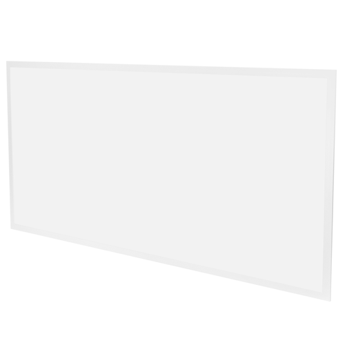 120x60 bakbelyst LED-panel, CCT - 3 lysfarger, 46W, 180lm/w, hvit kant