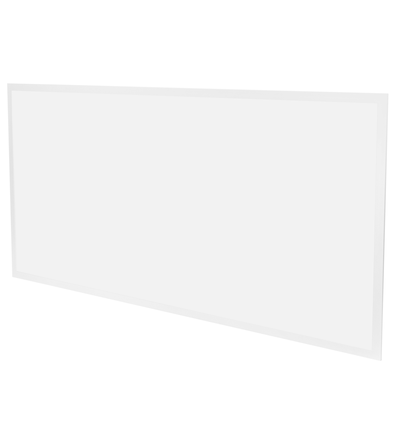 120x60 bakbelyst LED-panel, CCT - 3 lysfarger, 46W, 180lm/w, hvit kant