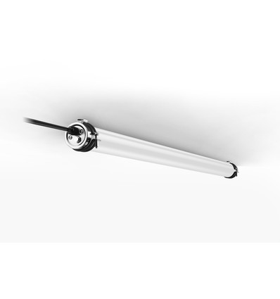 Dura66 40W LED armatur - 120 cm, IP66, gjennomgangskobling, IK10, 145lm/W