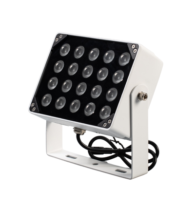 Infrarød 850nm LED projektør - 20W, IP65, 230V