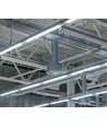 120cm vanntett komplett LED armatur - 36W, gjennomkoblet, IP65, 230V