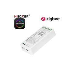 12V RGB+WW Mi-Light ZigBee trådløs RGBW-kontroller - 12-24V, via Hue-systemet