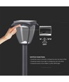 2W Solara LED hagelampe med solcelle og sensor - IP65, 93cm, CCT