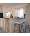 LEDlife innbyggingsspot Inno88 - GU10, matt hvit, IP44, direkte i isolasjon