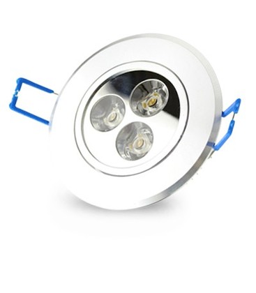 3W downlight - Hull: Ø7-8 cm, Mål: Ø8,4 cm, 4 cm høy, dimbar, 230V 3W downlight - Hull: Ø7-8 cm, Mål: Ø8,4 cm, 4 cm høy, dimbar, 230V