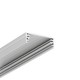 2m aluminiumsprofil WIDE24 G/W - Anodisert, påbygg, LED-skinne