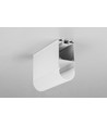 1m aluminiumsprofil COMBO30-01 ACDE-9 - Hvit lakkert, påbygging, LED skinne