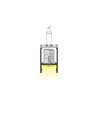 2m aluprofil COMBO30-01 ACDE-9 - Anodisert, påbygning, LED skinne