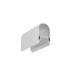 1m aluminiumsprofil NAMI23 CD-9 - Ubehandlet aluminium, påbygg, LED-skinne