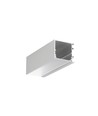 2m aluprofil VARIO30-03 ACDE-9/TY - Anodisert, påbygging, LED skinne