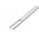 PVC profil 16x7 til LED strip - 1 meter, hvit, inkl. melkehvitt deksel