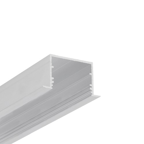 1m aluminiumsprofil VARIO30-07 ACDE-9/U9 - Ubehandlet aluminium, innfelt, LED skinne