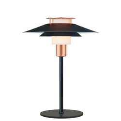 Designlamper Restsalg: Halo Design - Rivioli bordlampe Ø24, sort / kobber
