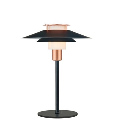 Halo Design - Rivioli bordlampe Ø24, sort / kobber