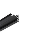 1m aluprofil CORNER14 EE7F/TY - Svart anodisert, hjørne, LED skinne