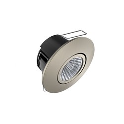 LED belysning Restsalg: HILUX D6 utendørs LED -spot 6w, 3000K, RA99, Dimbar, børstet