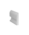 1m aluminiumsprofil SKIRT10 AC2/Q9 - Anodisert