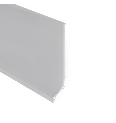 2m avslutningsprofil BASE - Ubehandlet aluminium