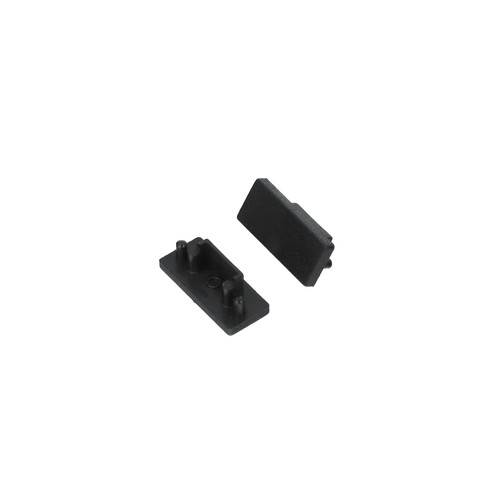 1 stk. Endestykke SURFACE10.V2 - Svart