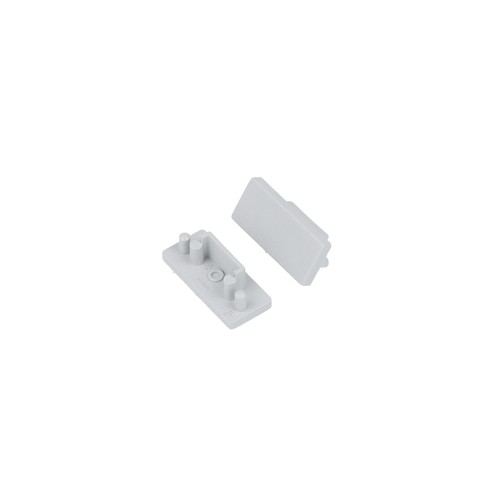 1 stk. Endestykke SURFACE10.V2 - Grå