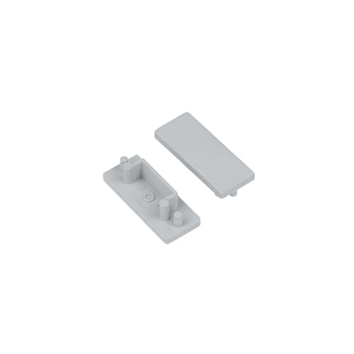 1 stk. Endestykke SURFACE14.V2 - Grå