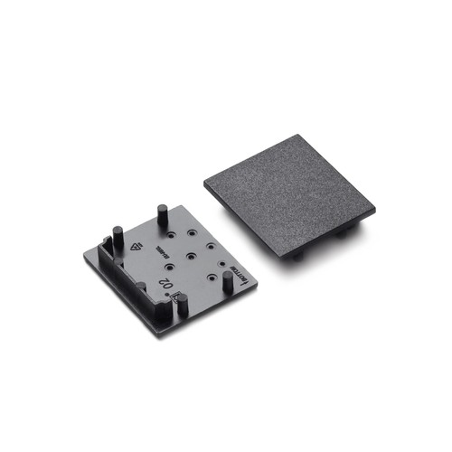 1 stk. Endestykke VARIO30-02 - Svart