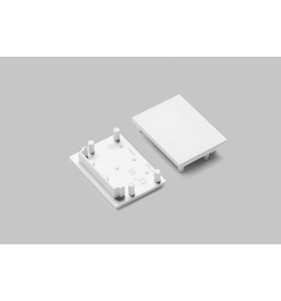 1 stk. Endestykke VARIO30-05 - Hvit