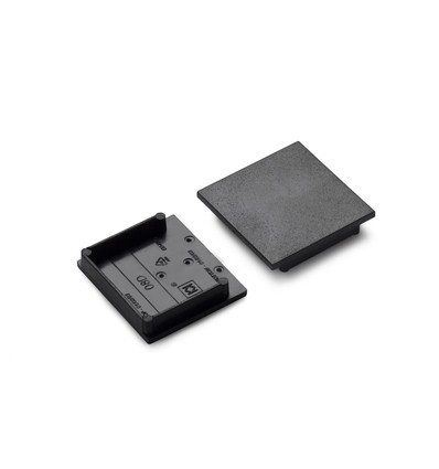 1 stk. Endestykke VARIO30-08D - Svart