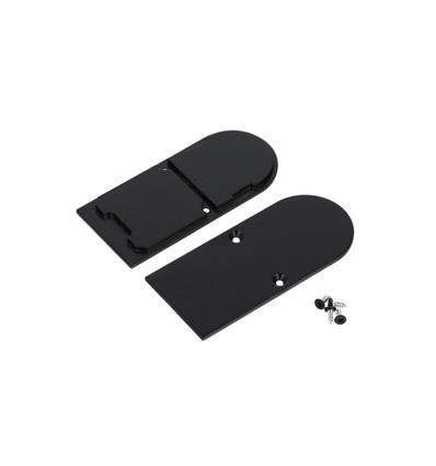 1 stk. Endestykke COMBO30-01A-D9 - Metall, svart