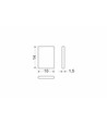 1 stk. Magnetisk holder M01 - 10x14x1,5mm