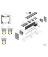 2m aluprofil LINEA20 EE7F/TY - Ubehandlet aluminium, påbygging, LED skinne