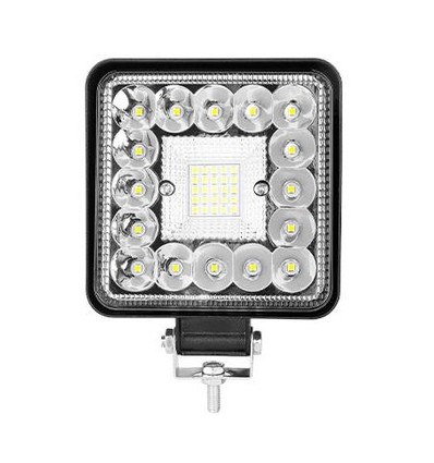 123W LED arbeidslampe - Bil, lastebil, traktor, tilhenger, utrykningskjøretøy, kald hvit, 10-60V