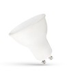 6W LED spot - Melkehvit front, dimbar, 230V, GU10