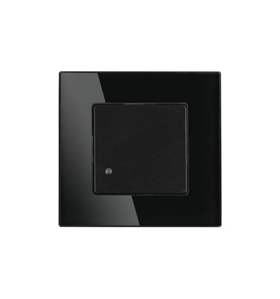 Veggmontert mikrobølgesensor - Sort, for innfelling, maks 300W