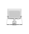 30W lyskaster med sensor - IP44, hvit, arbeidslampe, PIR-sensor