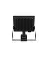 30W lyskaster med sensor - IP44, sort, arbeidslampe, PIR-sensor