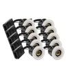 10 stk. GU10 Downlight Inno88 - Matthvit, IP44, godkjent for montering i isolasjon
