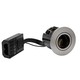 GU10 Downlight Inno88 - Børstet alu, IP44, godkjent i isolasjon