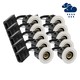 10 stk. GU10 Downlight Inno88 Utendørs - Hvit, IP44, godkjent i isolasjon