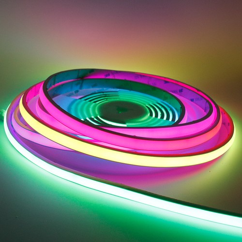 5m 21W/m Neon RGBIC COB LED-strip - 24V DC, IP67, 720 LED pr. meter