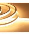 5m 7,5W/m AnyCut Neon Flex 10x10 Varmhvit LED-strip - 12V DC, ingen klippeavstand