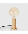 Outlet: RESTSALG - Tala Knuckle Bordlampe E27 i Eik (Oak) inkl. Lysdimmer